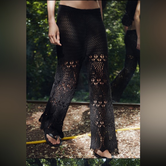 Zara open knit pants - Picture 3 of 6